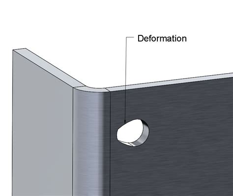 sheet of metal with holes|sheet metal corner relief chart.